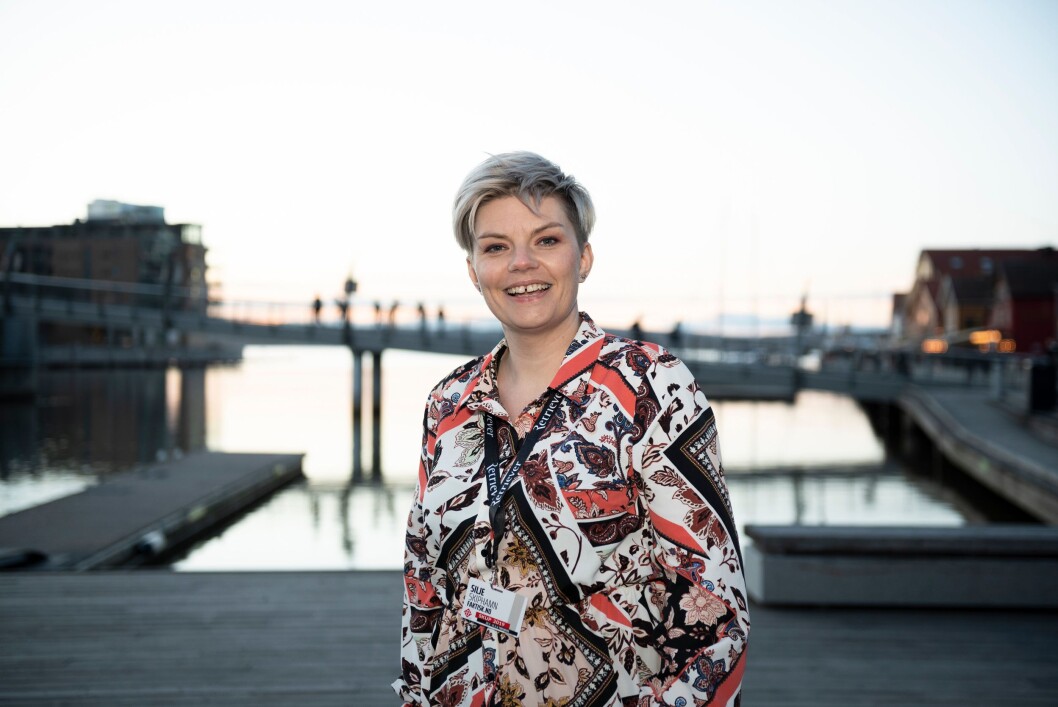 Silje S. Skiphamn, styreleder i SKUP. Silje S. Skiphamn, styreleder i SKUP.