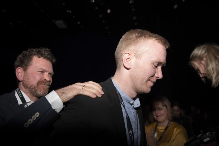Markus Tobiassen - her fra da han vant SKUP-prisen i 2019.