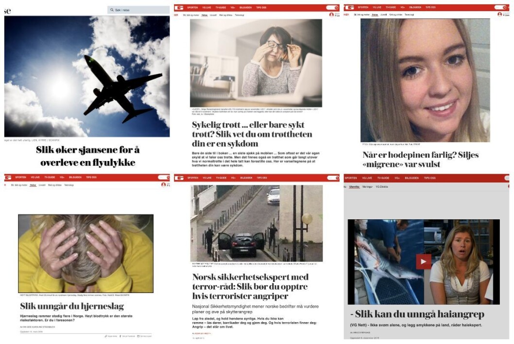 VG sine tilsynelatende forsøk på å drive folkeopplysning ved å tilby leseren løsninger på problemer de ikke visste de hadde, gjør mer skade enn nytte, skriver Psykolog Fredrik Lian VG sine tilsynelatende forsøk på å drive folkeopplysning ved å tilby leseren løsninger på problemer de ikke visste de hadde, gjør mer skade enn nytte, skriver Psykolog Fredrik Lian