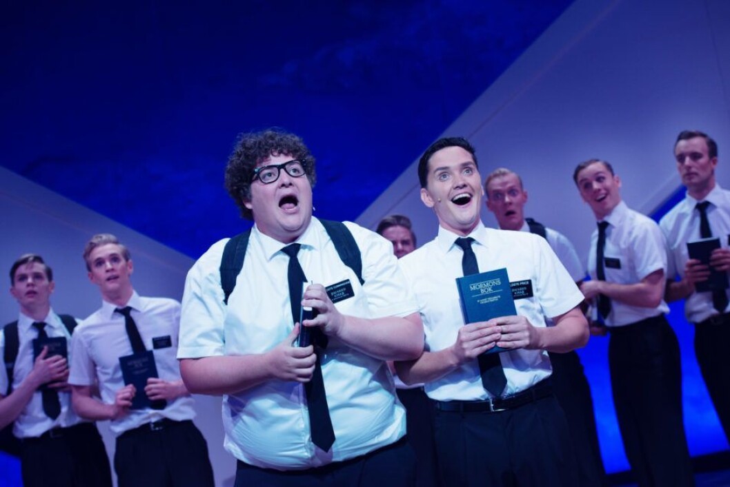 Fra «The Book of Mormon» på Det norske teateret. Fra «The Book of Mormon» på Det norske teateret.