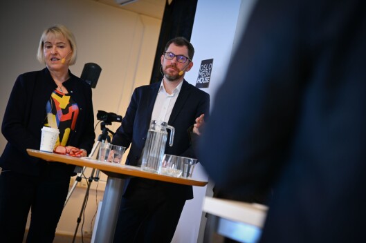 Grethe Gynnhild-Johnsnen og Bjørn Kristoffer Bore. Grethe Gynnhild-Johnsnen og Bjørn Kristoffer Bore.