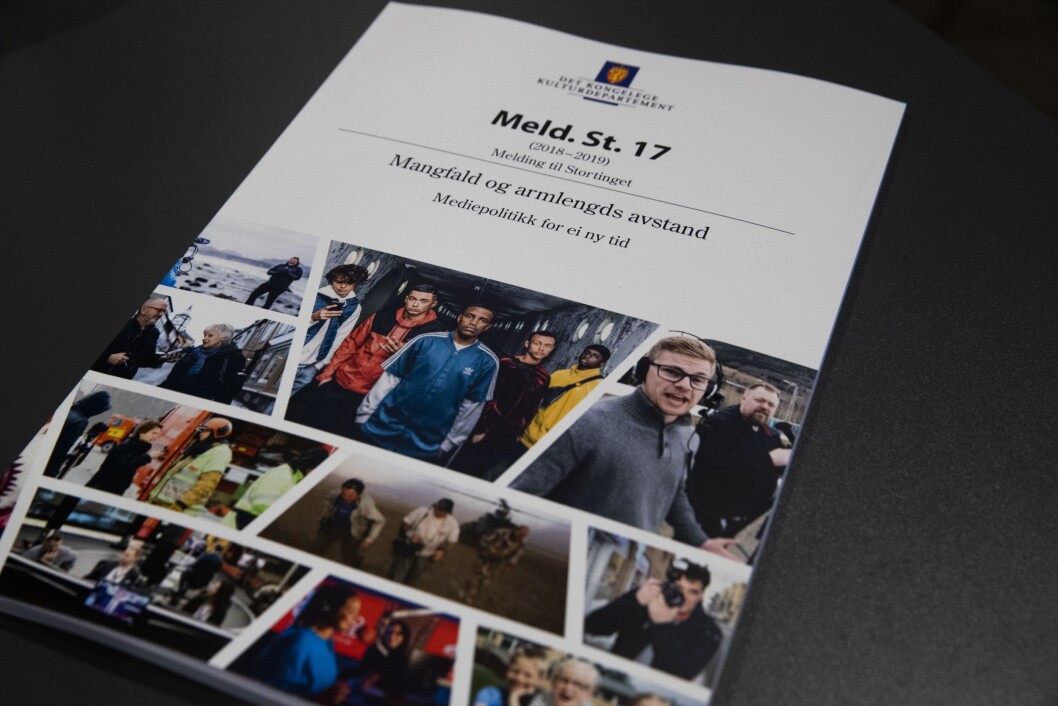 Mediestøttemeldingen Mediestøttemeldingen