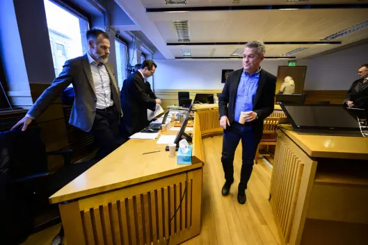 Kåre Ingebrigtsen og Erik Hoftun i rettssak mot Rosenborg. Kåre Ingebrigtsen og Erik Hoftun i rettssak mot Rosenborg.