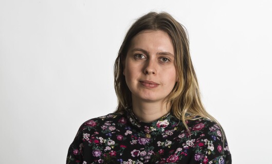 Eveline Røsholt, frontsjef i Sandefjords Blad. Eveline Røsholt, frontsjef i Sandefjords Blad.