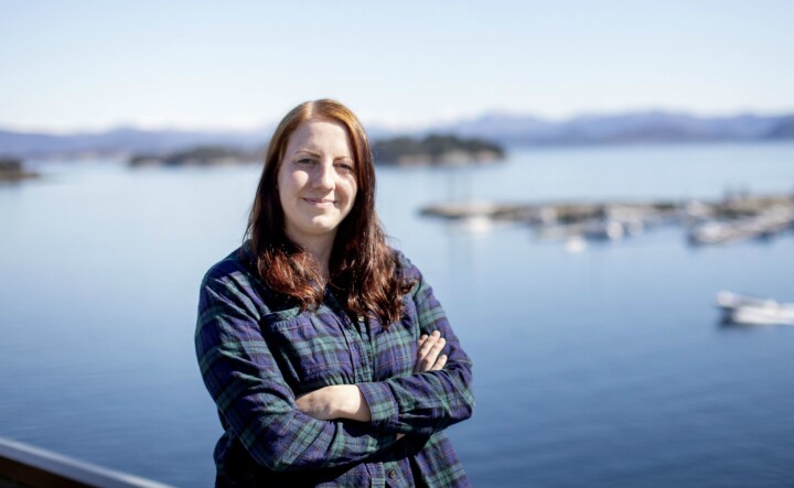 Ingvild Siglen Berger, journalist i Sunnhordland.