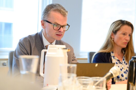 Lars Helle i PFU. Lars Helle i PFU.