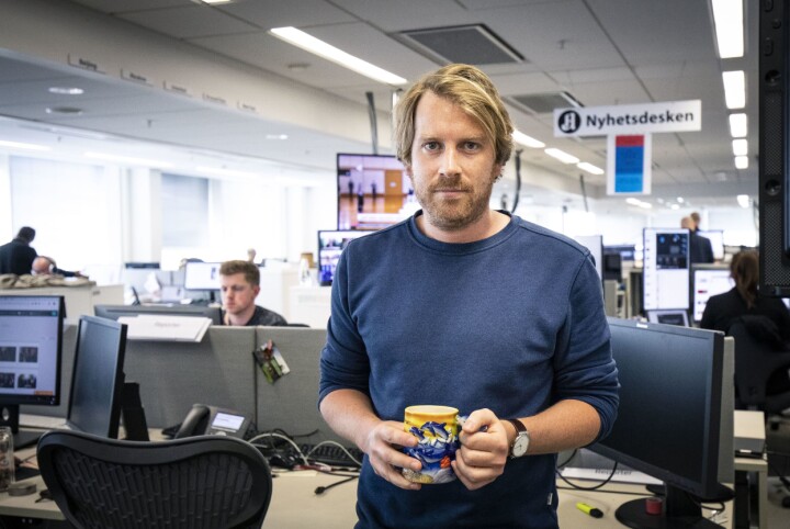 Henning Carr Ekroll, nyhetssjef og journalist i Aftenposten.