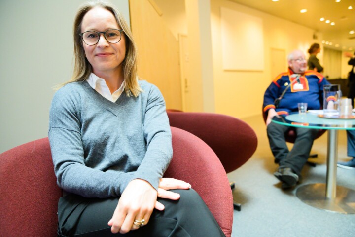 Sjefredaktør i Nationen, Irene Halvorsen.