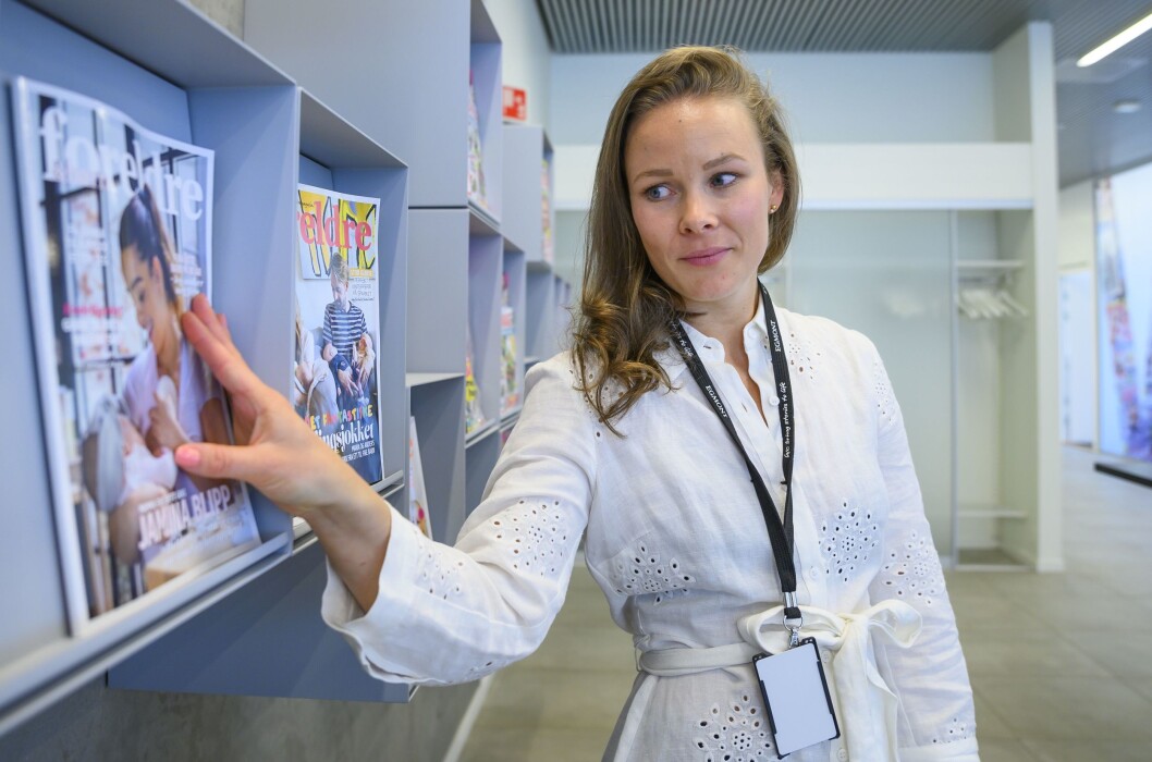 Martine Lunder Brenne tror Børsen også vil gå forbi DN på sidevisninger. Martine Lunder Brenne tror Børsen også vil gå forbi DN på sidevisninger.