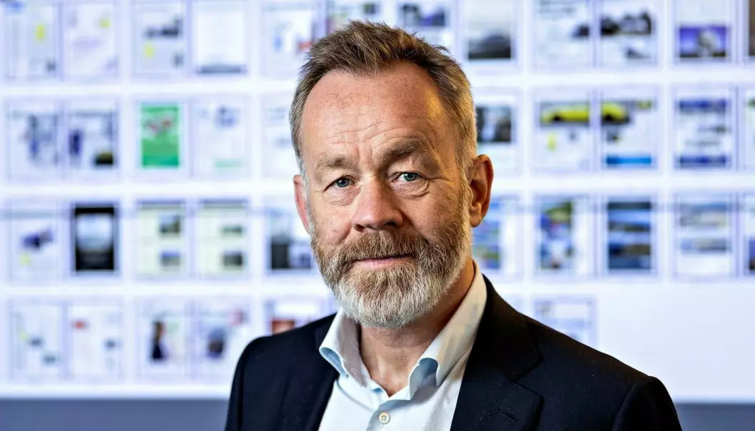 Amund Djuve, sjefredaktør i Dagens Næringsliv.