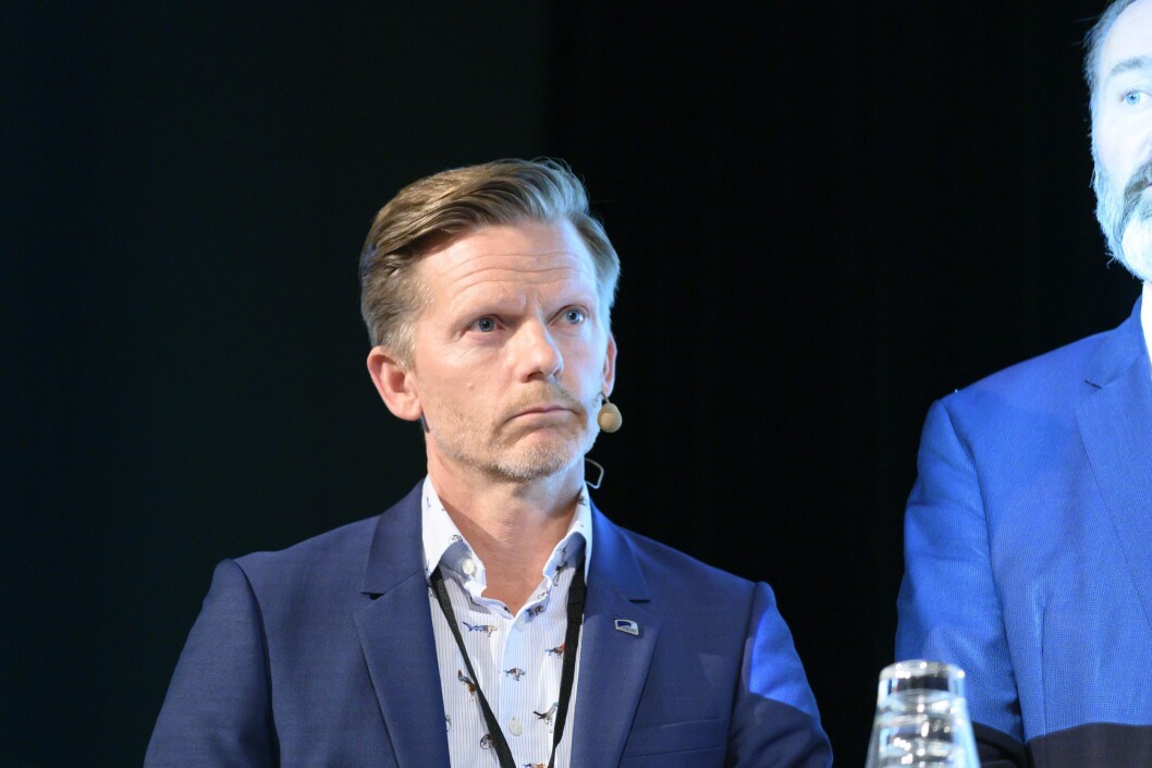 Tage Pettersen (H) i mediedebatt. Tage Pettersen (H) i mediedebatt.