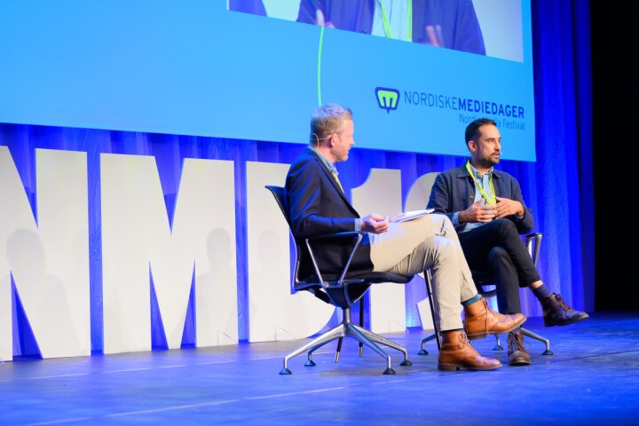 The Guardian-journalist Paul Lewis intervjues av Simen Ekern.