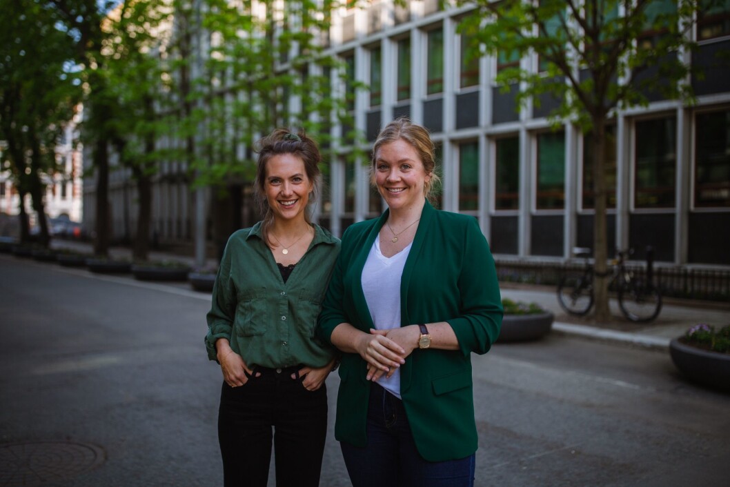 Hanne Henriksen og Benedicte Felix. Hanne Henriksen og Benedicte Felix.