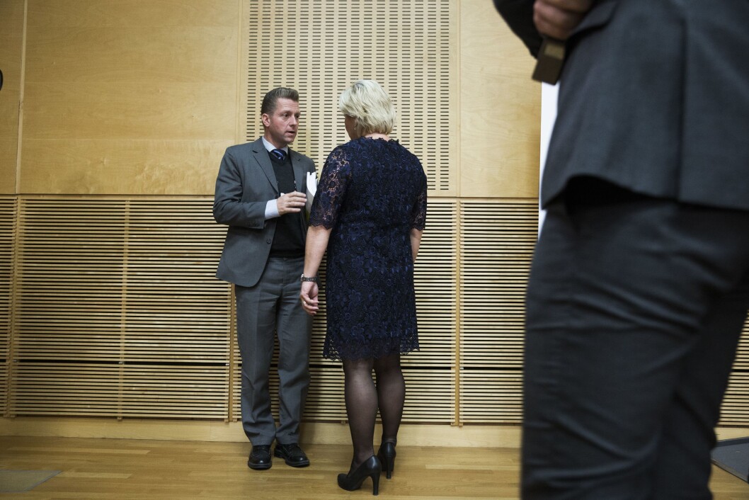 Finansminister Siv Jensen og Statssekretær Jørgen Næsje (t.v.) i forbindelse med framleggingen av statsbudsjettet i 2017.Foto: Berit Roald / NTB scanpix Finansminister Siv Jensen og Statssekretær Jørgen Næsje (t.v.) i forbindelse med framleggingen av statsbudsjettet i 2017.Foto: Berit Roald / NTB scanpix