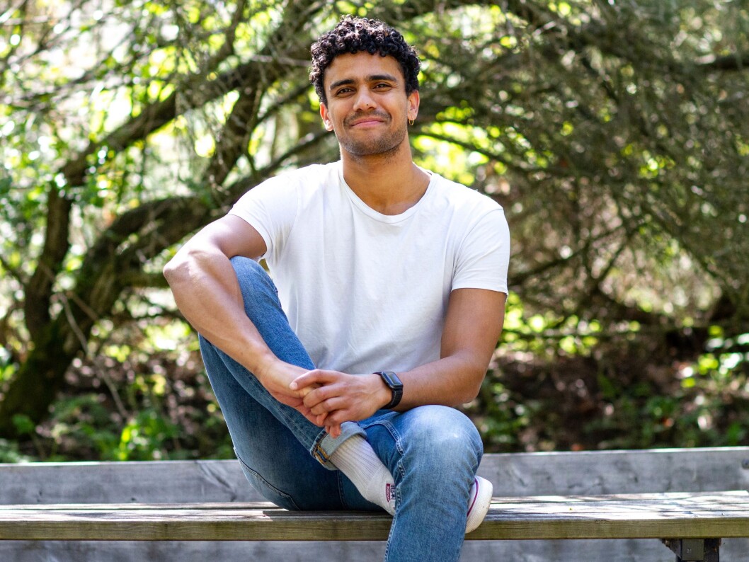Ny programleder i Newton Dennis Siva Lie (25). Foto: Jørgen Leangen. Ny programleder i Newton Dennis Siva Lie (25). Foto: Jørgen Leangen.