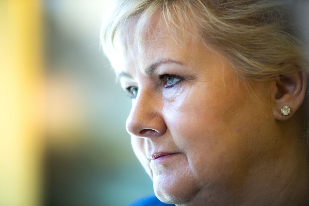 Statsminister Erna Solberg. Foto: Berit Roald / NTB scanpix Statsminister Erna Solberg. Foto: Berit Roald / NTB scanpix