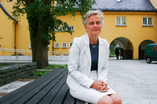 Kjersti Fløttum ved Universitetet i Bergen. Kjersti Fløttum ved Universitetet i Bergen.