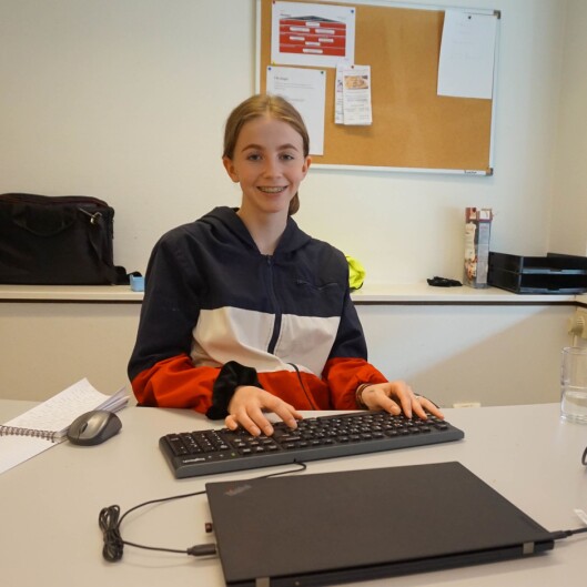 Oda Bendiksen (14). Foto: Helene Wille Lund Oda Bendiksen (14). Foto: Helene Wille Lund