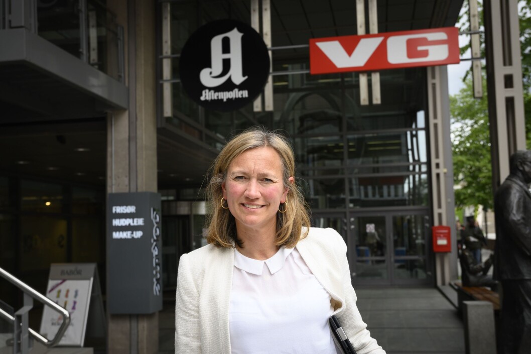 Siv Juvik Tveitnes, konserndirektør for Schibsted Media Siv Juvik Tveitnes, konserndirektør for Schibsted Media