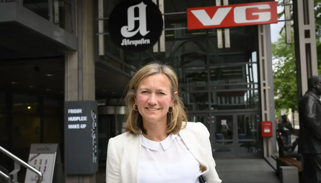 Siv Juvik Tveitnes, konserndirektør for Schibsted Media. Siv Juvik Tveitnes, konserndirektør for Schibsted Media.
