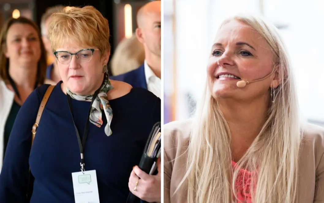 Trine Skei Grande blir utfordret av Senterpartiets Åslaug Sem-jacobsen på hvordan hun vil styrke tilliten til redaktørstyrte medier. Trine Skei Grande blir utfordret av Senterpartiets Åslaug Sem-jacobsen på hvordan hun vil styrke tilliten til redaktørstyrte medier.