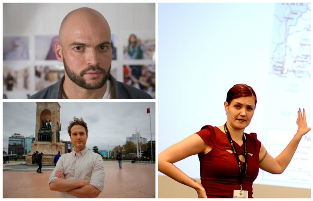 Journalistene Anders Sømme Hammer, Maren Sæbø og Nilas Johnsen hedres med Annette Thommessens hederspris 2019. Journalistene Anders Sømme Hammer, Maren Sæbø og Nilas Johnsen hedres med Annette Thommessens hederspris 2019.