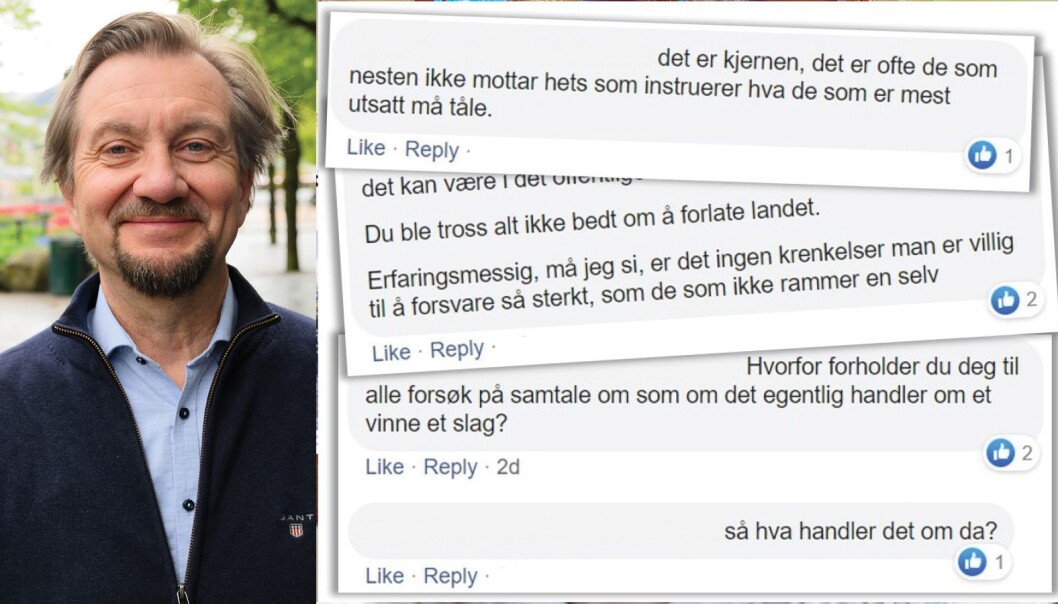 Trygve Aas Olsen forteller om en helt vanlig dag på Facebook. Trygve Aas Olsen forteller om en helt vanlig dag på Facebook.