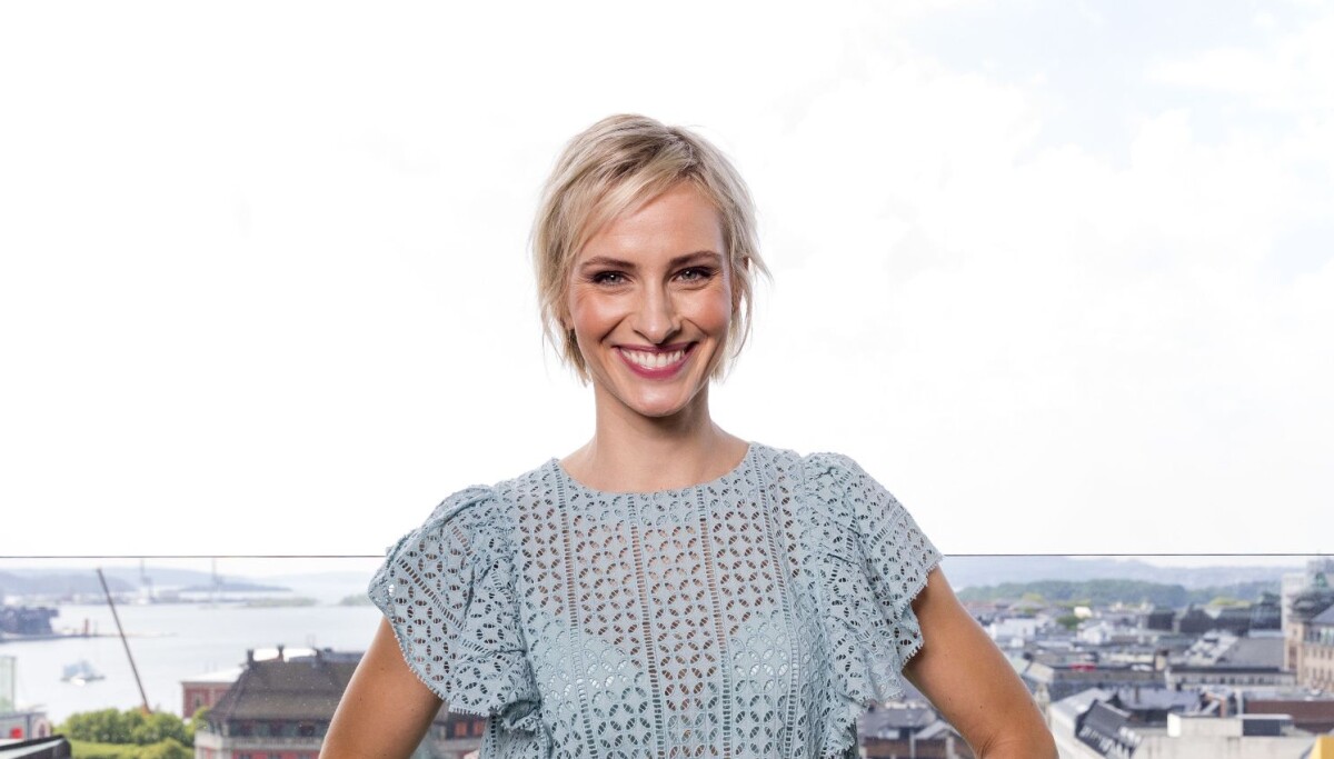 Anne Rimmen Rampenissen Mer reklame-rot for Discovery under OL. Anne Rimmen reklamerte for alarmer