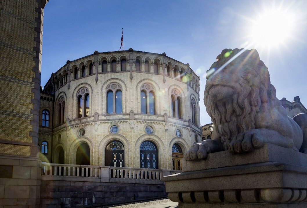 Stortinget illustrasjonsfoto. Stortinget illustrasjonsfoto.