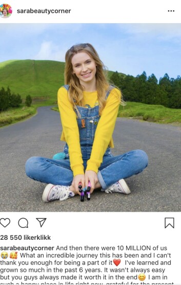 Ifølge analysetjenesten Socialblade.com har Sara Marie Lowler flest abonnenter på YouTube etter Alan Walker. Ifølge analysetjenesten Socialblade.com har Sara Marie Lowler flest abonnenter på YouTube etter Alan Walker.