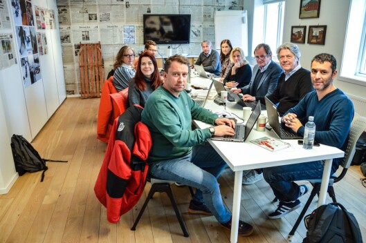 Tolga-teamet til Amedia: Frå venstre Jan Morten Frengstad (redaktør Østlendingen), Katinka Sletten (journalist Nettavisen), Tonje Hovensjø Løkken og Eirik Røe (journalistar Arbeidets Rett), Magne Storedal (sjefredaktør Romerikes Blad), Kristina Fritsvold Nilsen (regiondirektør Amedia Romerike/Innlandet) Guri Jortveit (redaktør Arbeidets Rett), Rune Hagen (journalist Østlendingen), Erik Stephansen og Farid Ighoubah (redaktør og journalist Nettavisen). Tolga-teamet til Amedia: Frå venstre Jan Morten Frengstad (redaktør Østlendingen), Katinka Sletten (journalist Nettavisen), Tonje Hovensjø Løkken og Eirik Røe (journalistar Arbeidets Rett), Magne Storedal (sjefredaktør Romerikes Blad), Kristina Fritsvold Nilsen (regiondirektør Amedia Romerike/Innlandet) Guri Jortveit (redaktør Arbeidets Rett), Rune Hagen (journalist Østlendingen), Erik Stephansen og Farid Ighoubah (redaktør og journalist Nettavisen).