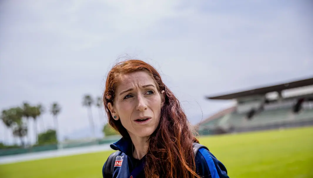 Lise Klaveness mener pressefrihet spiller en viktig rolle under forberedelsene til fotball-VM i Qatar. Lise Klaveness mener pressefrihet spiller en viktig rolle under forberedelsene til fotball-VM i Qatar.