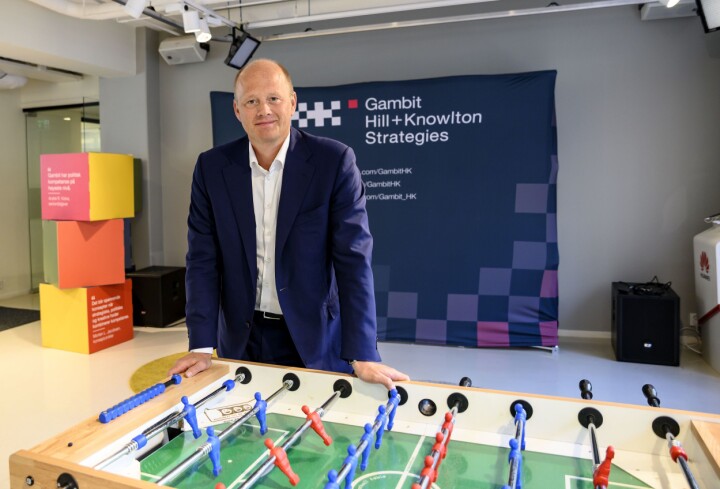 Henrik C. Halvorsen i Gambit.