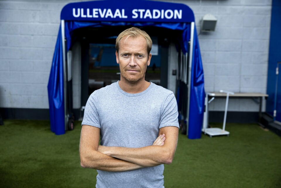 Direktør for kommunikasjon og samfunn Svein Graff i Norges fotballforbund fotografert på Ullevål stadion.