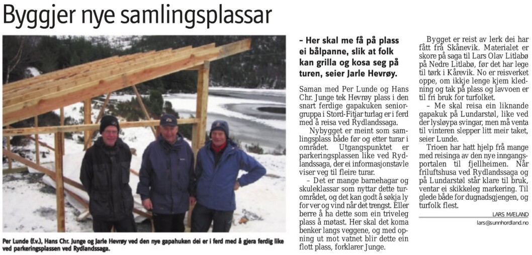 Sunnhordland, 30. januar 2012. Sunnhordland, 30. januar 2012.