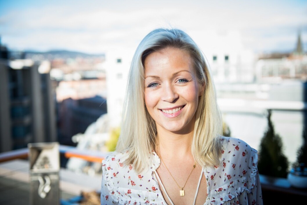Ida Barth Thomassen i VG Partnerstudio. Ida Barth Thomassen i VG Partnerstudio.