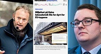 Aps Raymond Johansen ut mot Espen Teigen og Nett­avisen etter sak om miljø­fest: – Dårlig journalistisk håndverk