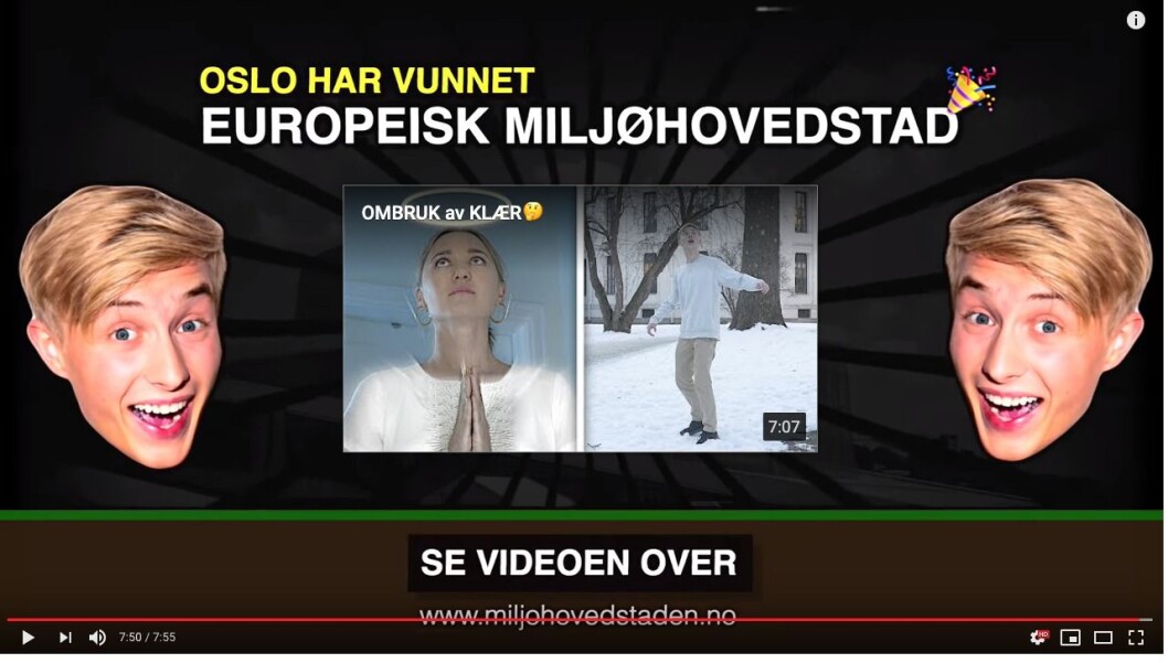 Oslo kommune kjøpte klimaskryt fra en rekke influensere, blant dem Herman Dahl (17). Det mener Andreas Ryen Eidem flere medier kan lære noe av. Oslo kommune kjøpte klimaskryt fra en rekke influensere, blant dem Herman Dahl (17). Det mener Andreas Ryen Eidem flere medier kan lære noe av.