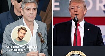 Trump og George Clooney er uenige om Clooney er død