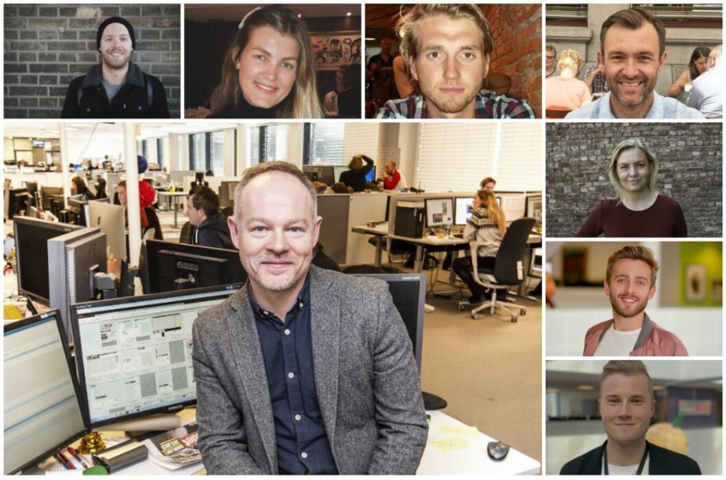 Bjørn Carlsen, redaksjonssjef i Dagbladet TV fotografert i redaksjonen Bjørn Carlsen, redaksjonssjef i Dagbladet TV fotografert i redaksjonen