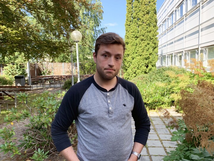 Jørgen Wear er tidligere leder av NJ Student ved Høgskulen i Volda. Han forteller om mye frustrasjon og sinne fra sinne fra studentene.