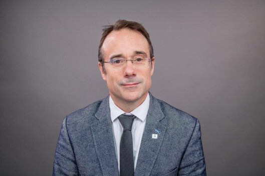 Johann Roppen, rektor ved Høgskulen i Volda. Johann Roppen, rektor ved Høgskulen i Volda.