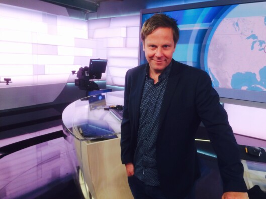 Aksel Helgheim i NRK. Aksel Helgheim i NRK.