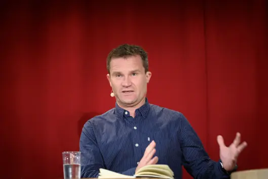 Ketil Raknes ved Høyskolen Kristiania. Ketil Raknes ved Høyskolen Kristiania.