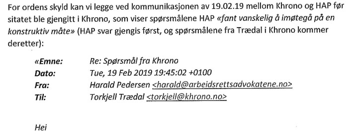 Faksimile rapport, side 195.