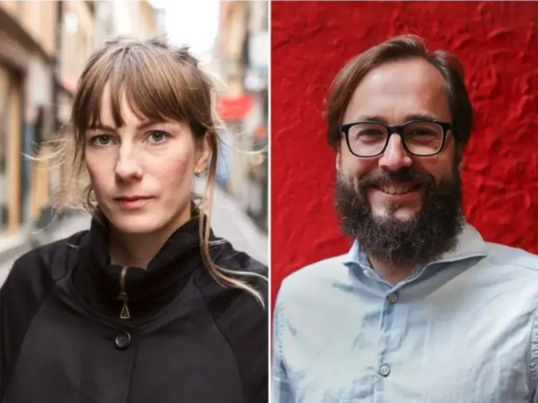 Anna Fröjd, sjefredaktør i Expo og Harald S. Klungtveit, redaktør i Filter X. Anna Fröjd, sjefredaktør i Expo og Harald S. Klungtveit, redaktør i Filter X.