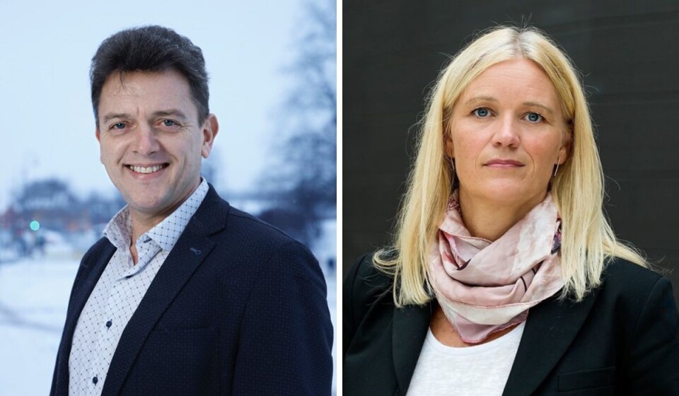 Rolf Francis Sims er Public Affairs Manager og Kindred Group. Til høyre: Gunn Merete Paulsen i Lotteri- og stiftelsestilsynet Rolf Francis Sims er Public Affairs Manager og Kindred Group. Til høyre: Gunn Merete Paulsen i Lotteri- og stiftelsestilsynet