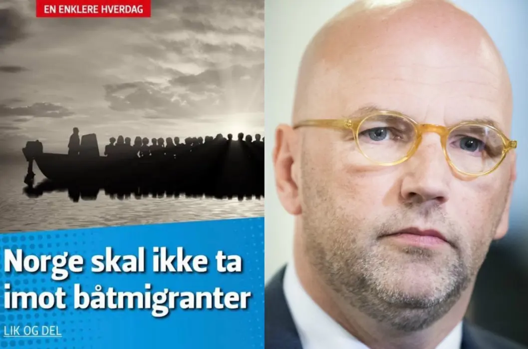 Facebook-posten til Sylvi Listhaug (til venstre) og advokat Brynjar Meling. Facebook-posten til Sylvi Listhaug (til venstre) og advokat Brynjar Meling.