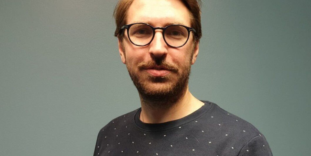 Journalist Mats Arnesen (31). Journalist Mats Arnesen (31).