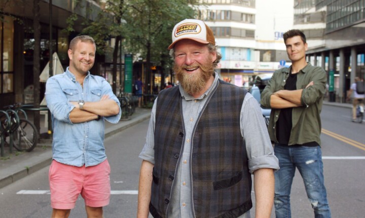Esben Ullbæk Bundgaard-Jørgensen 'Dansken' Selvig, Petter Schjerven og Fredric Aasbø er programledere for Top Gear Norge.